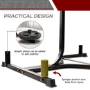 HOMCOM Free-Standing Speed Bag Platform, Adjustable Boxing Punch Bag, Black