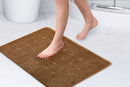 Orkney - Crosshatch Bath mat in Beige