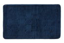 Orkney - Crosshatch Bath mat in Navy