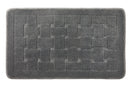 Orkney - Crosshatch Bath mat in Silver