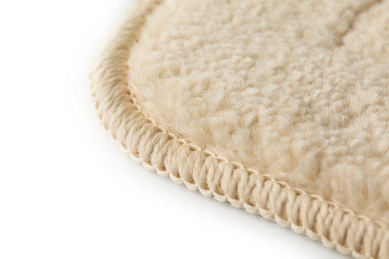 Orkney - Crosshatch Bath mat in Cream