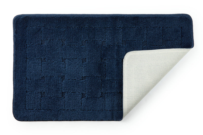 Orkney - Crosshatch 2 Pc Bath Set in Navy