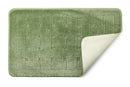 Orkney - Crosshatch Bath Mat In Sage Green