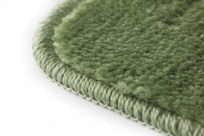 Orkney - Crosshatch 2 Pc Bath Set in Sage Green