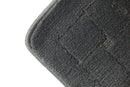 Orkney - Crosshatch Bath mat in Silver