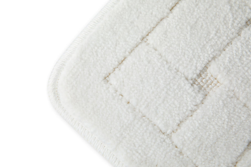 Orkney - Crosshatch 2 Pc Bath Set in White