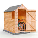 Garden Value Overlap 6 X 4 Shed With Window