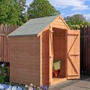 Garden Value Overlap 4 X 6 Double Door Shed