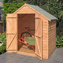 Garden Value Overlap 4 X 6 Double Door Shed