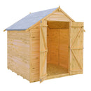 Garden Value Overlap 6 X 6 Double Door Shed
