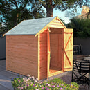 Garden Value Overlap 6 X 6 Double Door Shed