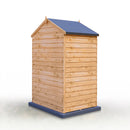 Garden Value Overlap 4 X 3 Double Door Shed
