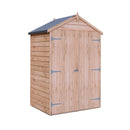 Garden Value Overlap 4 X 3 Double Door Shed