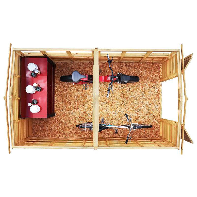 Garden Value Overlap 10 X 6 Apex Shed