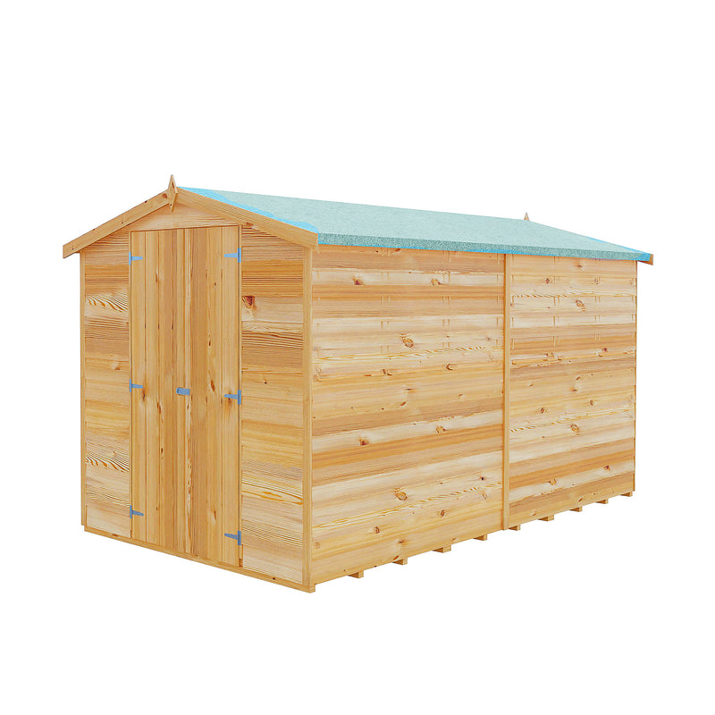 Garden Value Overlap 10 X 6 Apex Shed
