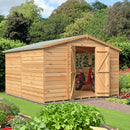 Garden Value Overlap 10 X 10 Apex Shed