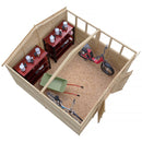 Garden Value Overlap 10 X 10 Apex Shed