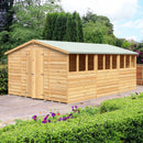 Garden Value Overlap 10 X 15 Apex Shed