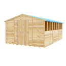 Garden Value Overlap 10 X 15 Apex Shed