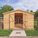 Garden Value Overlap 10 X 15 Apex Shed