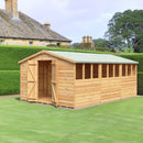 Garden Value Overlap 10 X 15 Apex Shed