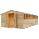 Garden Value Overlap 10 X 20 Apex Shed