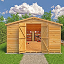 Garden Value Overlap 10 X 20 Apex Shed
