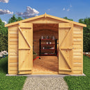 Garden Value Overlap 12 X 8 Apex Shed