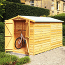 Garden Value Overlap 10 X 6 Windowless Shed