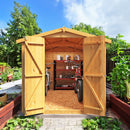 Garden Value Overlap 10 X 6 Windowless Shed