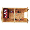 Garden Value Overlap 10 X 6 Windowless Shed