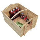 Garden Value Overlap 10 X 8 Windowless Shed