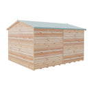 Garden Value Overlap 10 X 8 Windowless Shed