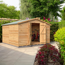 Garden Value Overlap 10 X 10 Windowless Shed