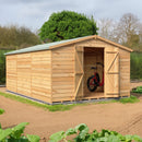 Garden Value Overlap 10 X 15 Windowless Shed