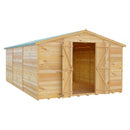 Garden Value Overlap 10 X 15 Windowless Shed