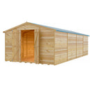 Garden Value Overlap 10 X 20 Windowless Apex Shed