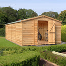 Garden Value Overlap 10 X 20 Windowless Apex Shed