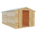 Garden Value Overlap 12 X 8 Windowless Shed