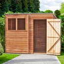 Garden Value Overlap 8 X 6 Pent Shed