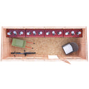 Garden Value 16 X 6 Overlap Pent Shed With Windows