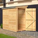 Garden Value Overlap 6 X 3 Pent Shed