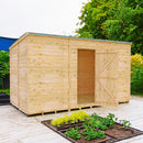 Garden Value 12 X 6 Overlap Pent Shed