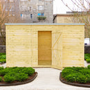 Garden Value 12 X 6 Overlap Pent Shed