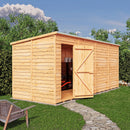 Garden Value 16 X 6 Overlap Pent Shed