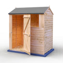 Garden Value Overlap 6 X 4 Reverse Apex Shed