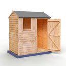 Garden Value Overlap 6 X 4 Reverse Apex Shed