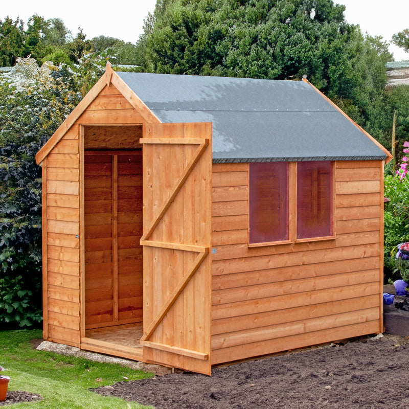 Garden Value Overlap 8 X 6 Shed