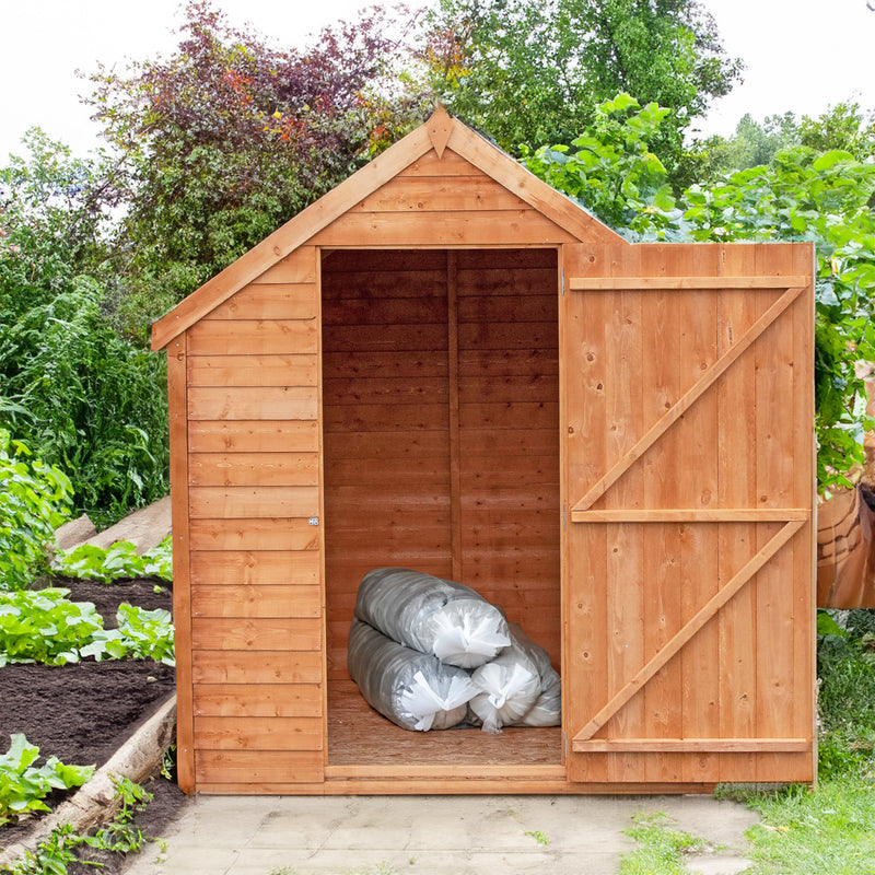 Garden Value Overlap 8 X 6 Shed