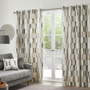 Fusion Oakland Eyelet Curtains in Natural